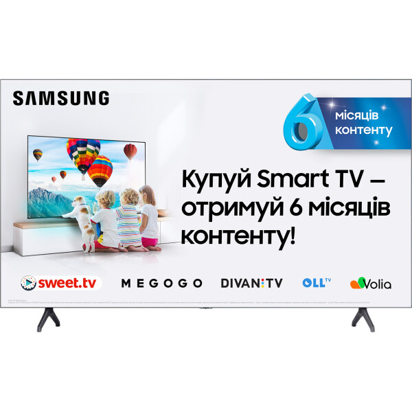 

43" Samsung UE43TU7100UXUA Smart TV Black (У1)