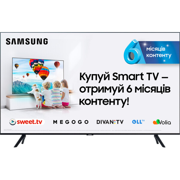 

65" Samsung UE65TU8000UXUA Smart TV Black