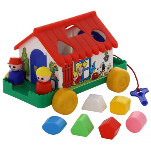 

Игровой дом POLESIE (в сеточке), 6202-1 красный