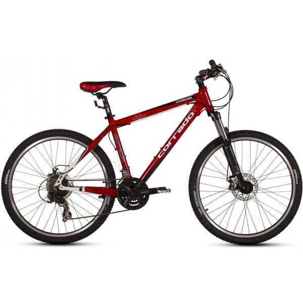 Акция на Велосипед CORRADO 26" СARRERA MTB 17 Красно-белый(0312S) от Allo UA