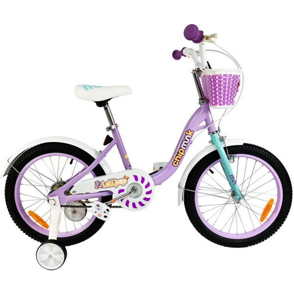 

Велосипед RoyalBaby Chipmunk MM Girls 16", OFFICIAL UA, фиолетовый (CM16-2-purple)
