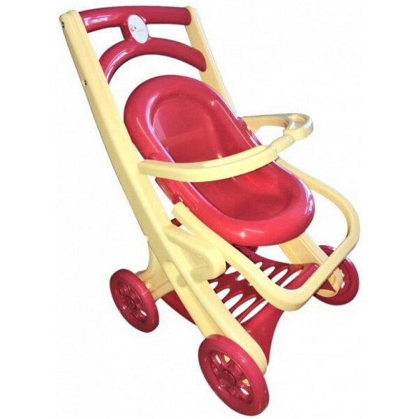 

Коляска для кукол Doloni Toys прогулка Беж-малиновый (bc-fl-1153)