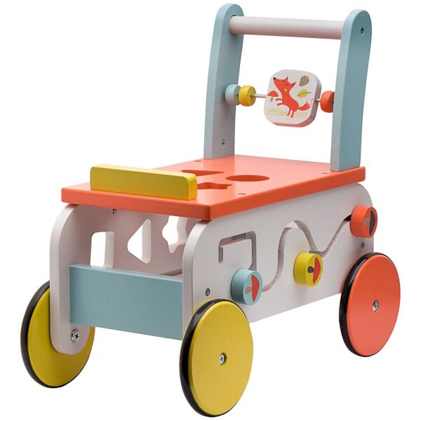 

Ходунки-каталка Labebe 2in1 wooden activity walker ride on HY1710015 623282