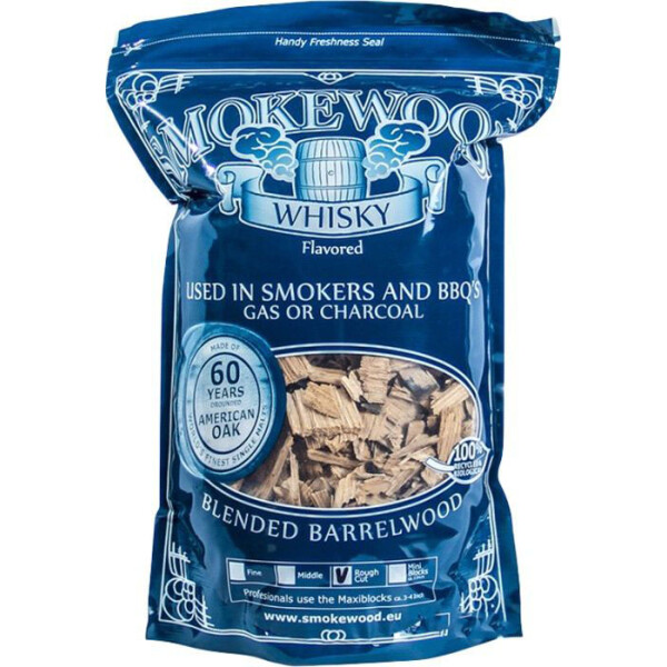 

Стружка для копчения Smokewood Whisky крупная 7620 0.7 кг (8717953167620)