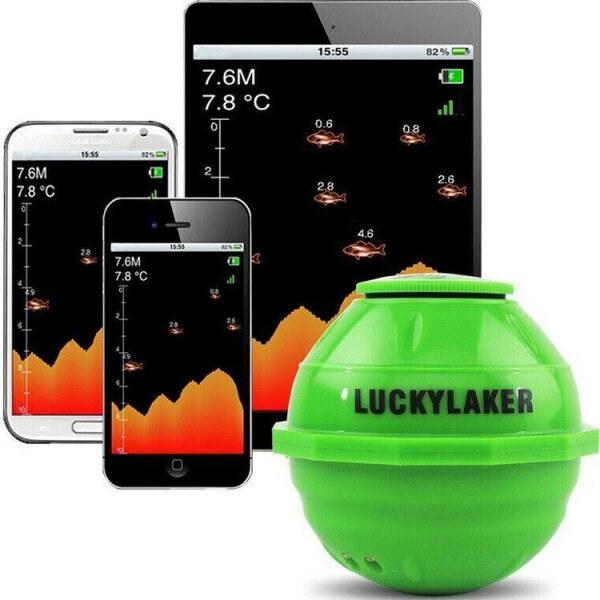 

WIFI эхолот Lucky Fish Finder FF-916, Iphone Android App