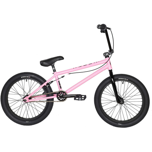 

Велосипед BMX 20" KENCH 20,5" Hi-Ten (розовый) (20-144) 2020