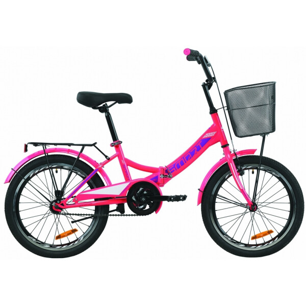 

20" Formula SMART 13" розовый с корзиной 2020