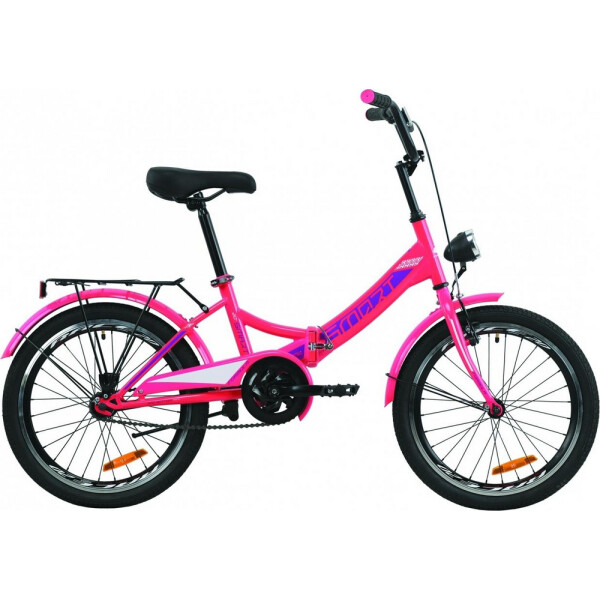 

20" Formula SMART 13" розовый с фонарём 2020