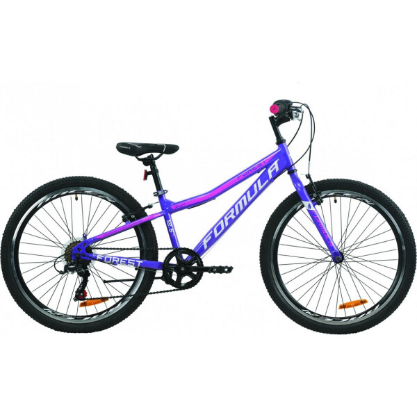 

Велосипед 24" Formula FOREST 12,5" фиолетово-белый с малиновым 2020