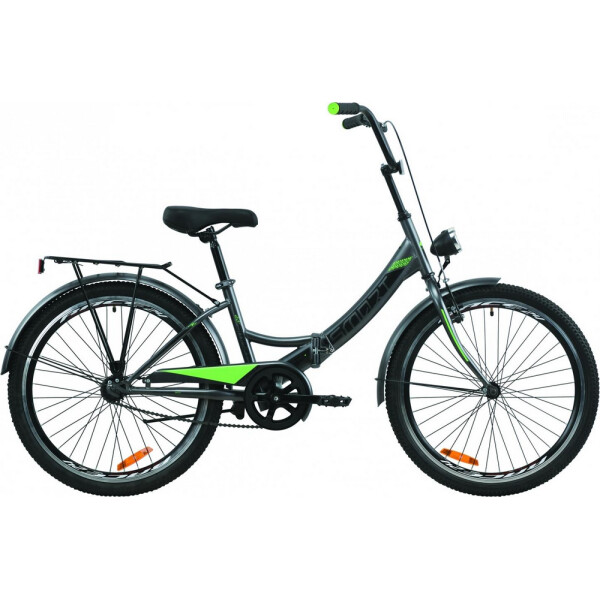 

24" Formula SMART 15" серо-зелёный с черным (м) с фонарём 2020