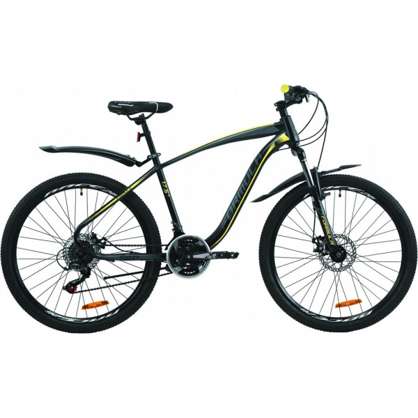 

Велосипед 27.5" Formula KOZAK DD 17,5" черно-серый с желтым (м) 2020