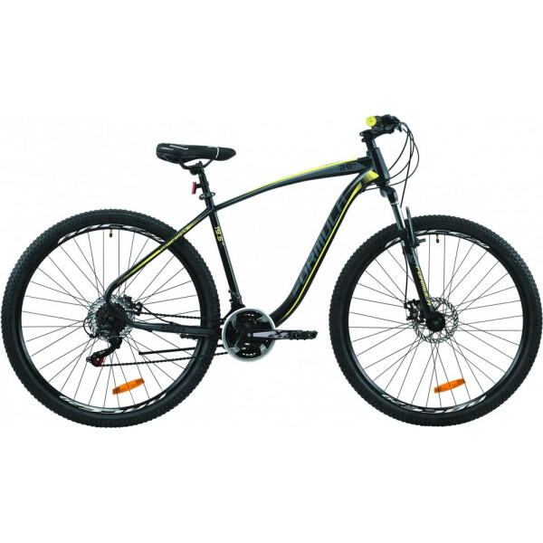 

Велосипед 29" Formula KOZAK DD 19,5" черно-серый с желтым (м) 2020