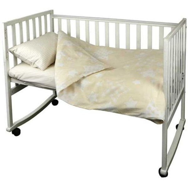 

Детский Руно 60х120 "Beige star" бязь (932.116_Beige star)