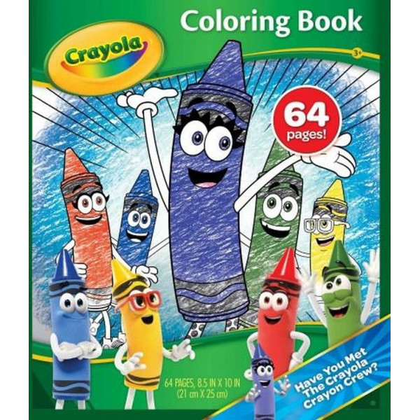 

Раскраска Crayola Команда восковых карандашей (04-0404)