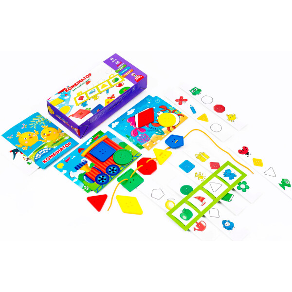 

Игра с пуговицами Vladi Toys Комбинатор для самых маленьких VT2905-06 (укр)