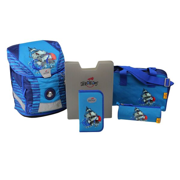 

Рюкзак Школьный ранец с наполнением Blue octopus 8407067 (1650651)