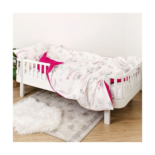 

Комплект постельного белья детский Twins Paris полуторный 1155-TPP-08, pink
