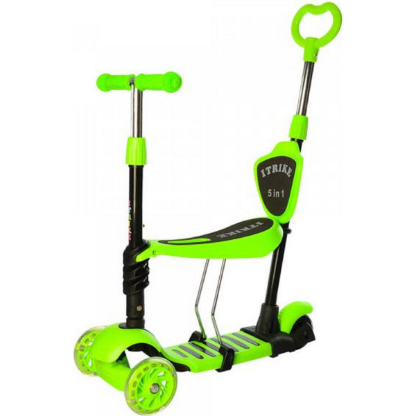 

Самокат 5в1 iTrike Maxi JR 3-026-G (green)