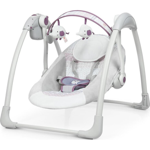 

Кресло-качалка Mastela Deluxe Portable Swing Серо-фиолетовая (6505)