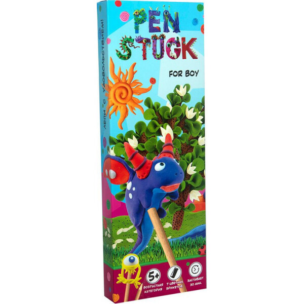 

Набор для творчества Strateg Pen Stuck for boy (30710)