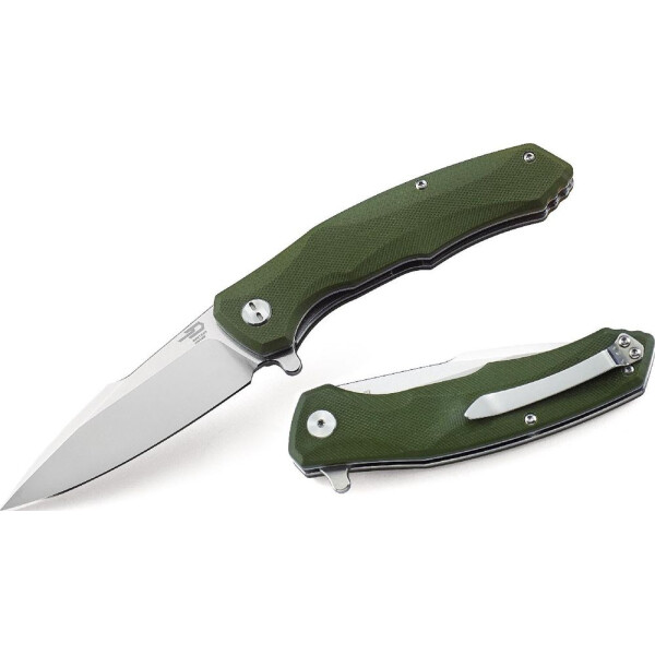 

Нож складной Bestech Knife WARWOLF Army green BG04B