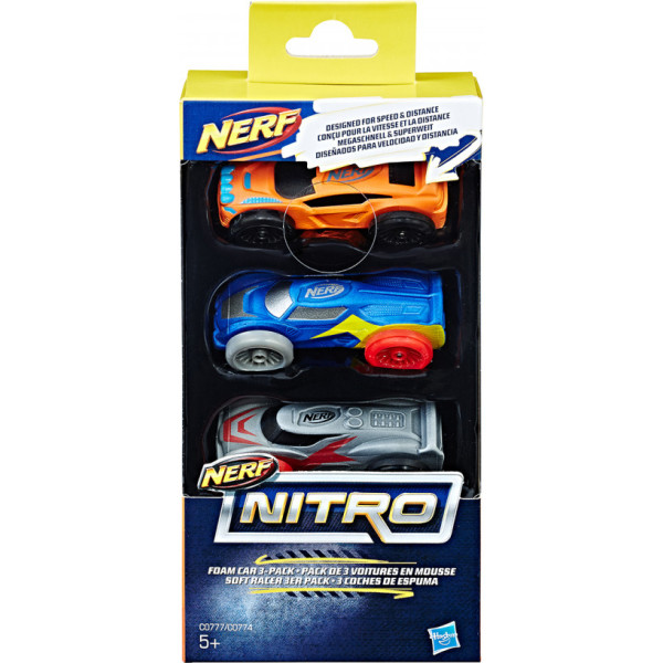 

Набор машинок для бластера Hasbro Nerf Nitro (C0774-C0777)