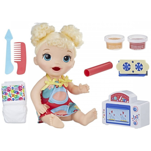 

Кукла Hasbro Baby Alive Малышка и еда (E1947)