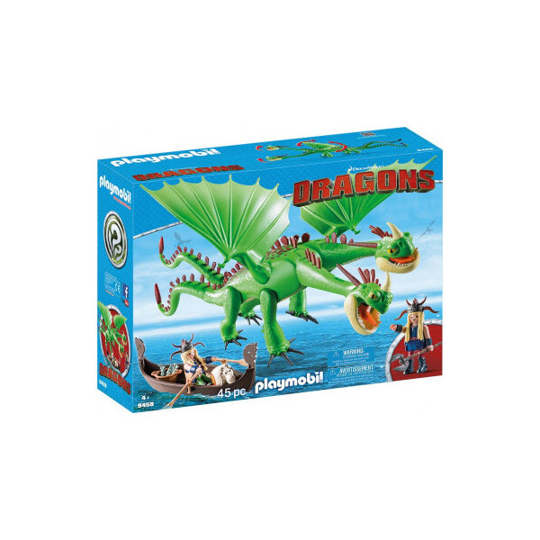 

Фигурки Playmobil Забияка и Задирака с драконом Барсом и Вепрем (9458)