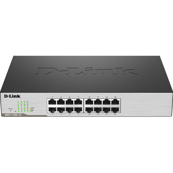 

D-Link DGS-1100-16 (16*1Гбит, easysmart)