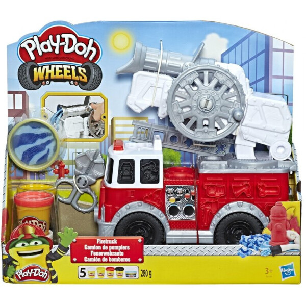 

Набор игровой Hasbro Play-Doh Wheels Масса для лепки Пожарная машина (E6103EU4)