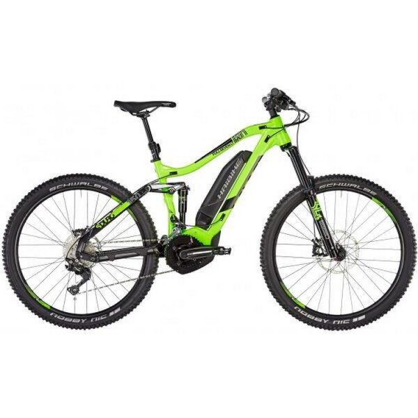 

Haibike SDURO FullSeven LT 4.0 500Wh 27.5" M зелено-черно-серый 2019 (4540252944)