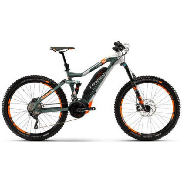 

Haibike Flyon XDURO AllTrail 5.0 i630Wh 11 s. NX 19 HB 27.5" M сине-бело-оранжевый 2020 (4541000946)