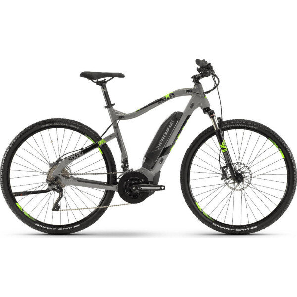 

Haibike SDURO Cross 4.0 men 500Wh 20 s. XT 19 HB YCM 28" XL серо-черно-зелёный 2019 (4540480960)