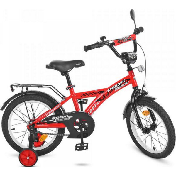 Акция на Велосипед детский 14" PROF1 T1431 Racer (red) (22777) от Allo UA