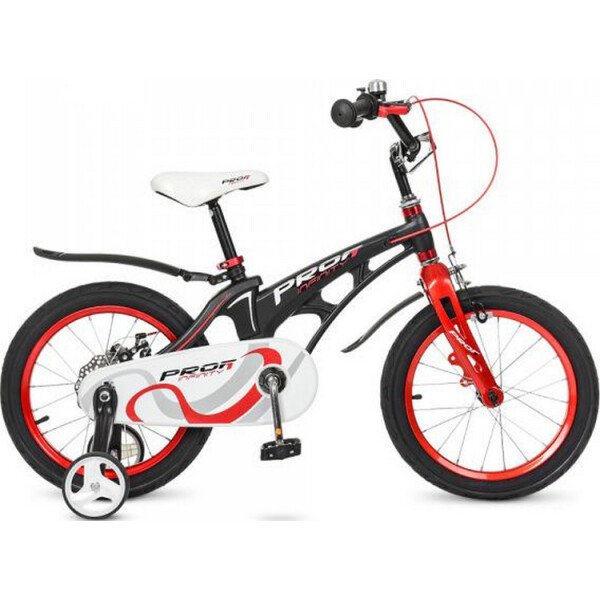 

Велосипед детский 18" PROF1 LMG18201 Infinity (black/red) (22828)