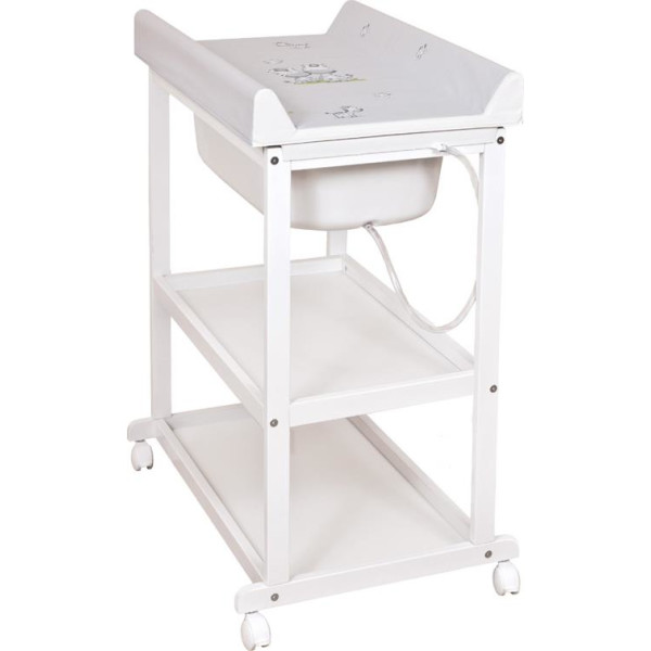 

Пеленальный набор с ванночкой Cebababy Laura zebra (6365)