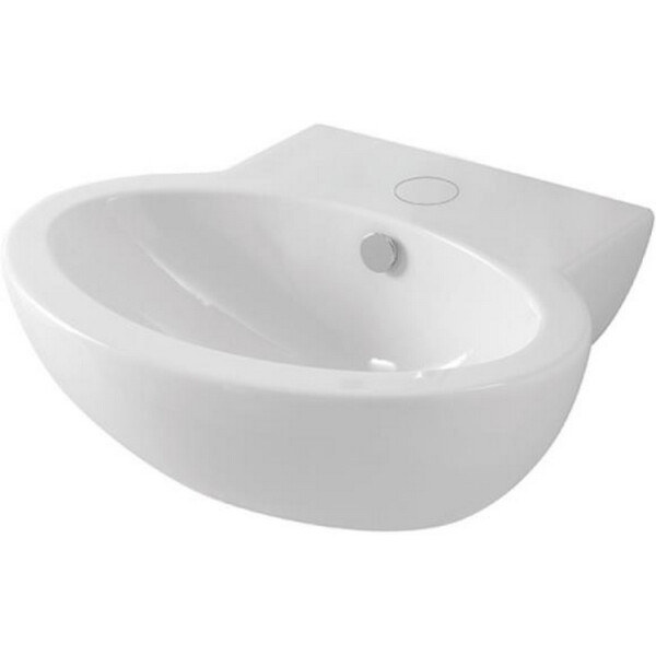 

Умывальник Azzurra Comoda COM55B1/S shiny white, COM55B1S