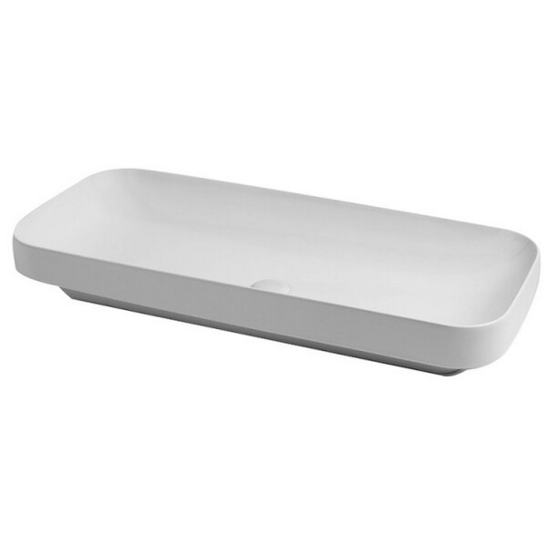 

Умывальник Azzurra Elegance soft ESO90B1 shiny white, ESO90B1