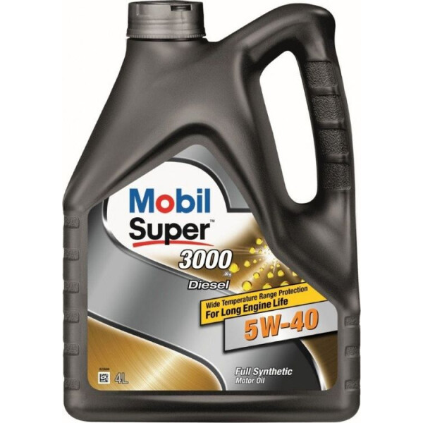 

Масло моторное MOBIL Super 3000 Diesel 5W-40 (4л)