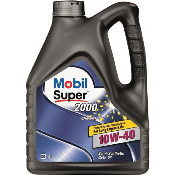 

Масло моторное MOBIL Super 2000 Diesel 10W-40 (4л)