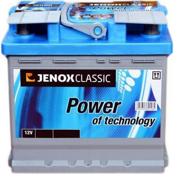 

Акумулятор Jenox Classic 50А (+/-) (410EN) (д207*ш175*в190)