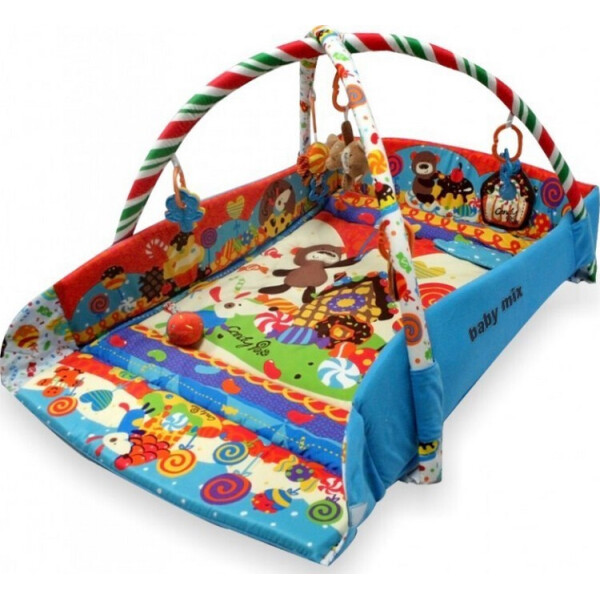 

Коврик с бортиками Baby Mix TK Q3261CE-4278 Страна сладостей