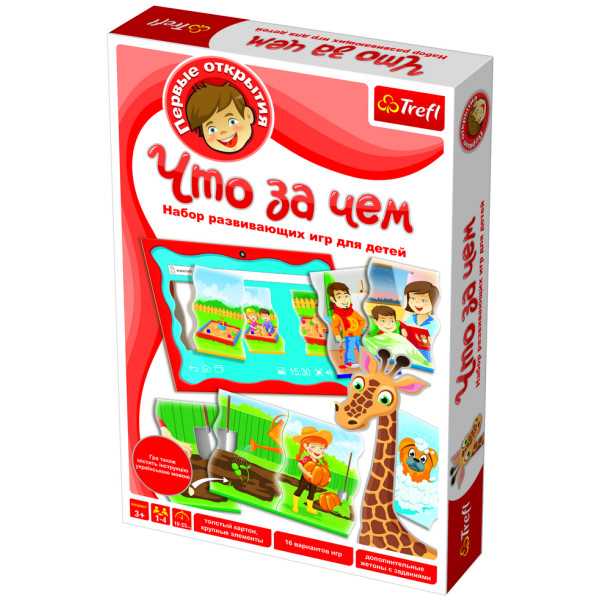 

Настольная игра Trefl Что за чем (TFL-01254)