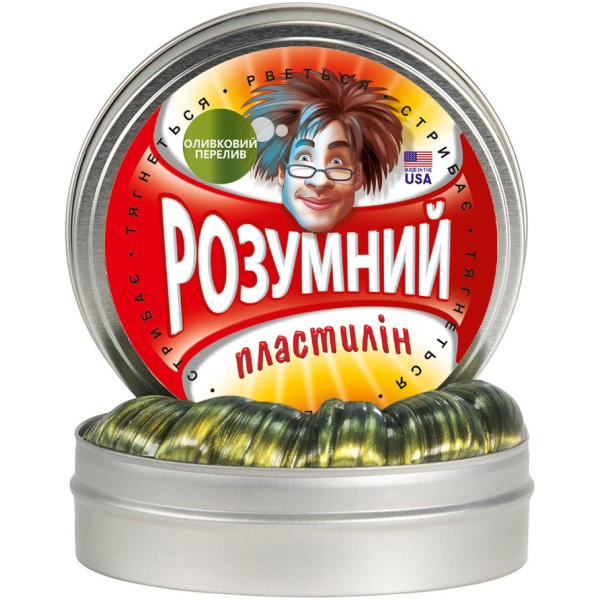 

Набор для лепки Thinking Putty Умный пластилин Оливковый перелив (ti12003)