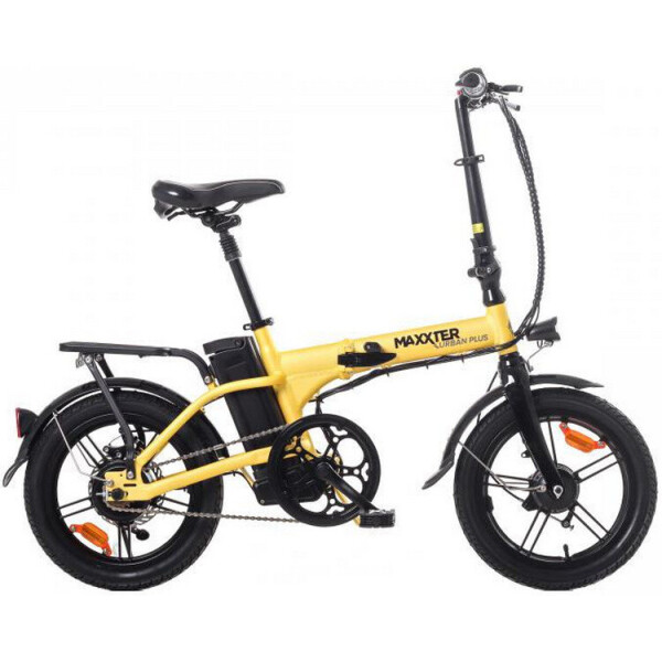

Электровелосипед Maxxter URBAN PLUS 16" (желто-черный)