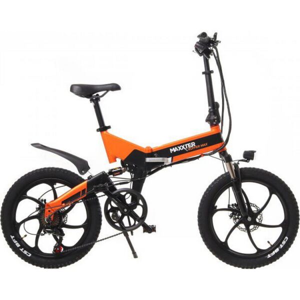 

Электровелосипед Maxxter RUFFER MAX 20" (черно-оранжевый)