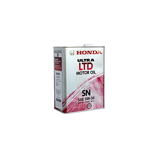 

Моторное масло HONDA Ultra LTD SN/GF-5 5W-30 4L (08218-99974)
