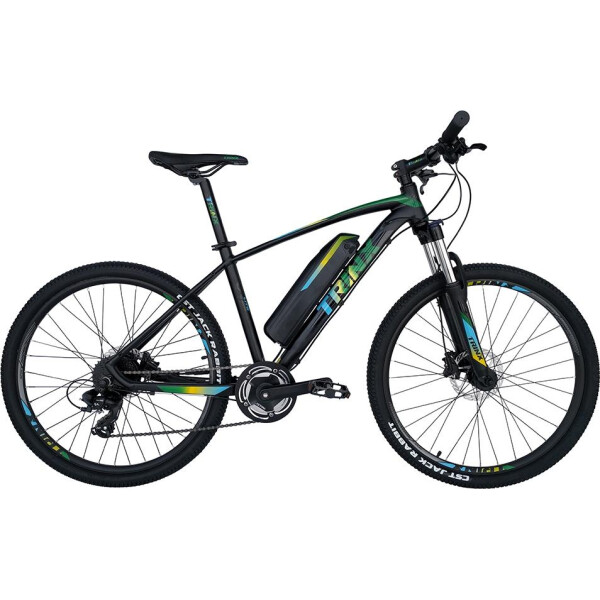 

Электровелосипед X1E (Trinx) 26"х17" Matt-Black-Green-Blue