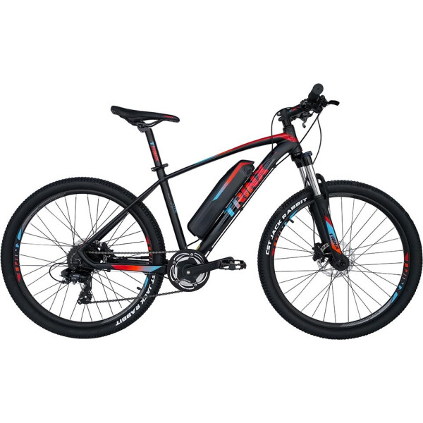 

Электровелосипед X1E (Trinx) 26"х17" Matt-Black-Red-Blue