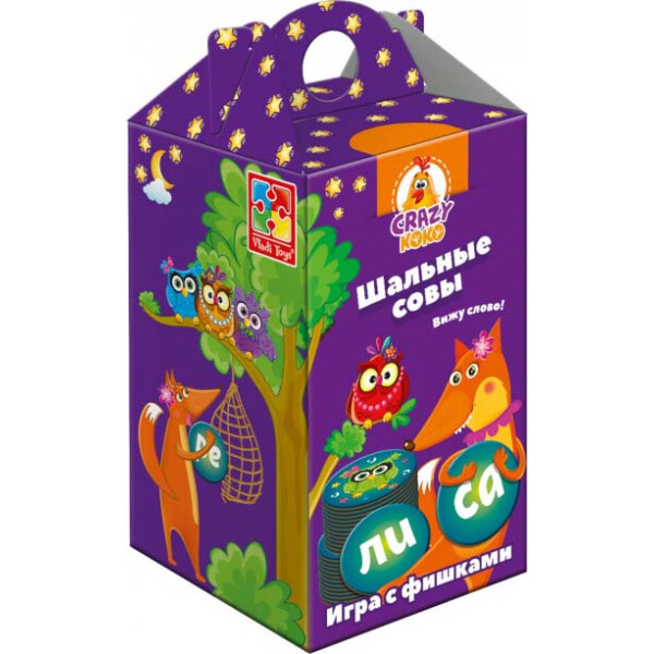

Шальные совы Vladi Toys Вижу слово! VT8033-02 ( рус)